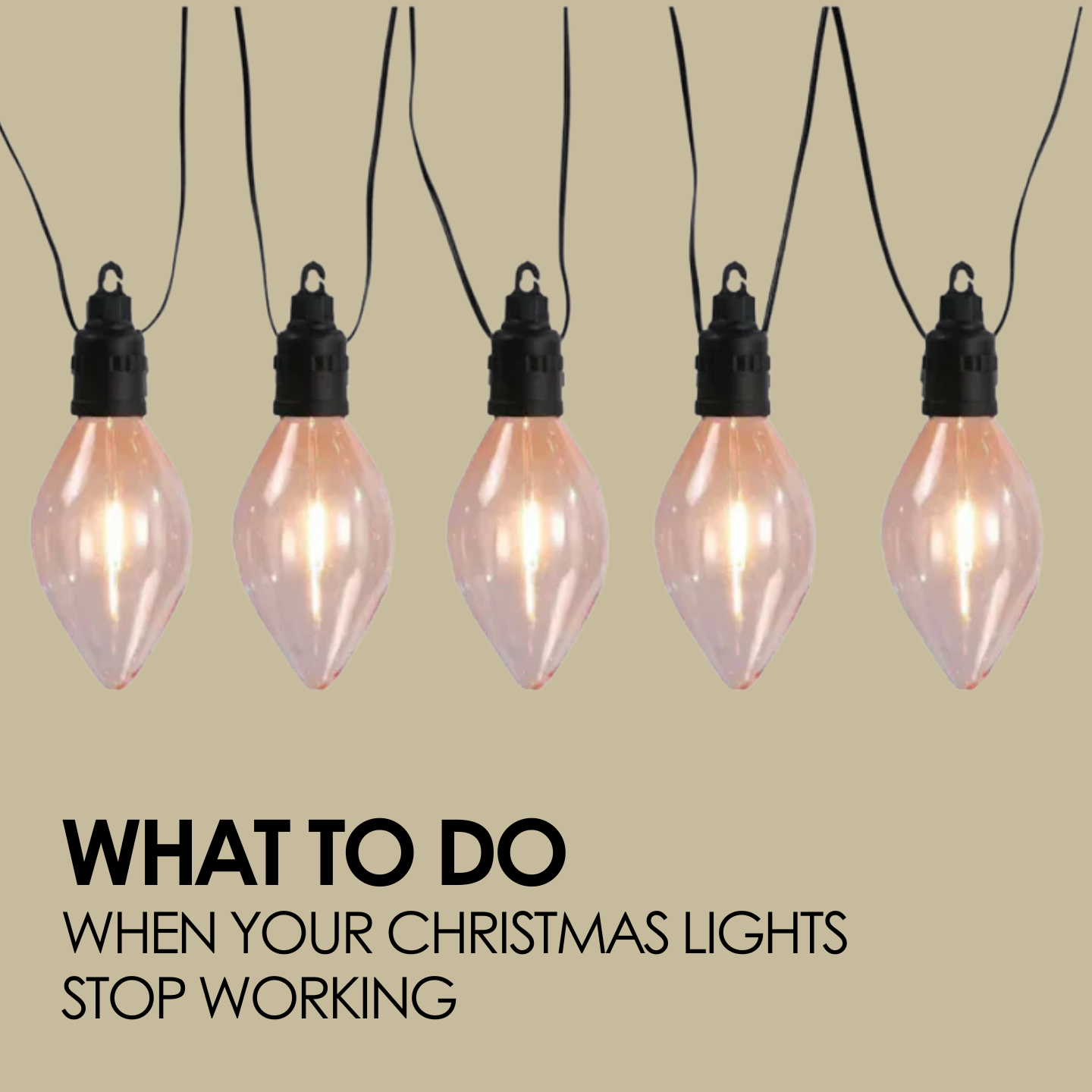 Simple Fixes When Your Christmas Lights Stop Working