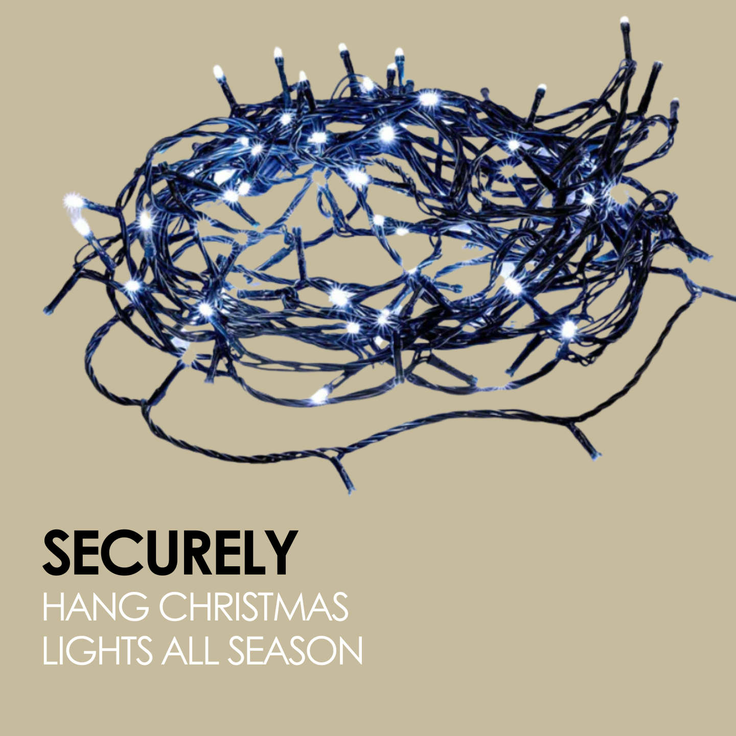What To Do When Your Christmas Lights Keep Falling Down