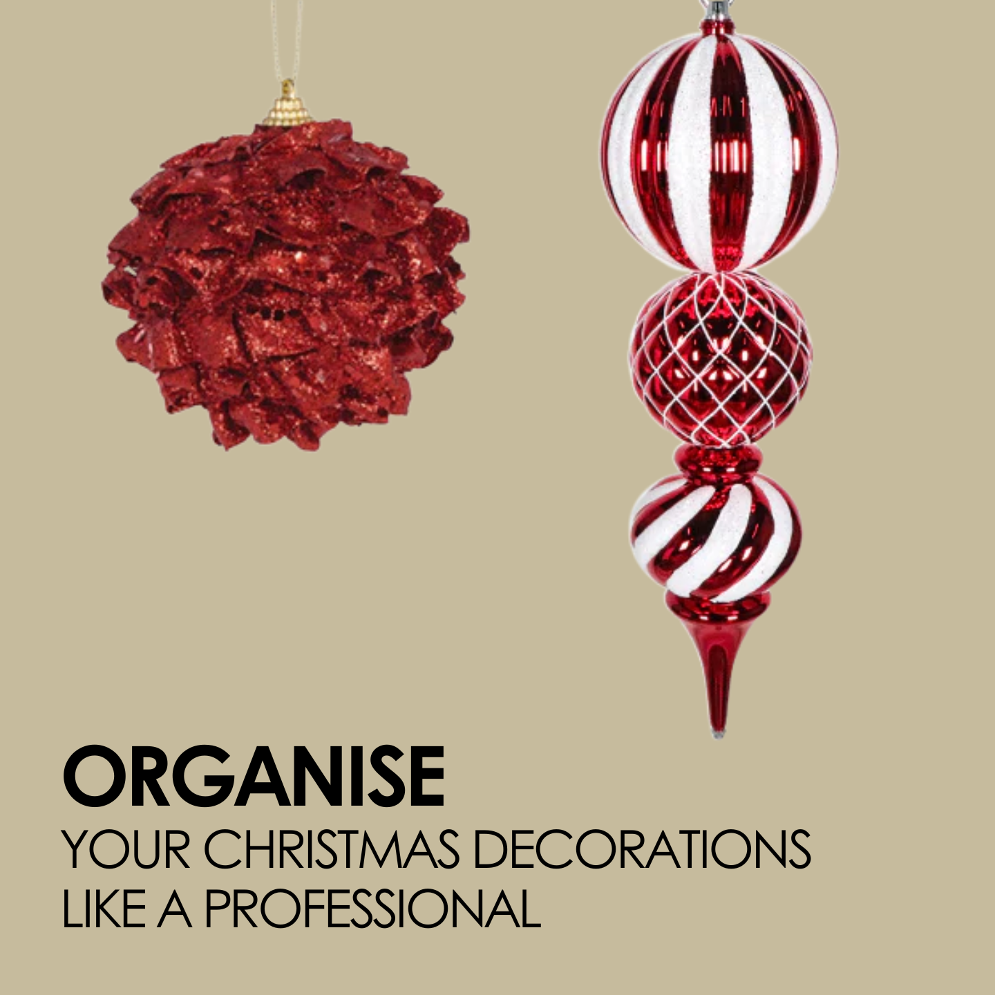 Organise Your Christmas Decorations Like A Professional