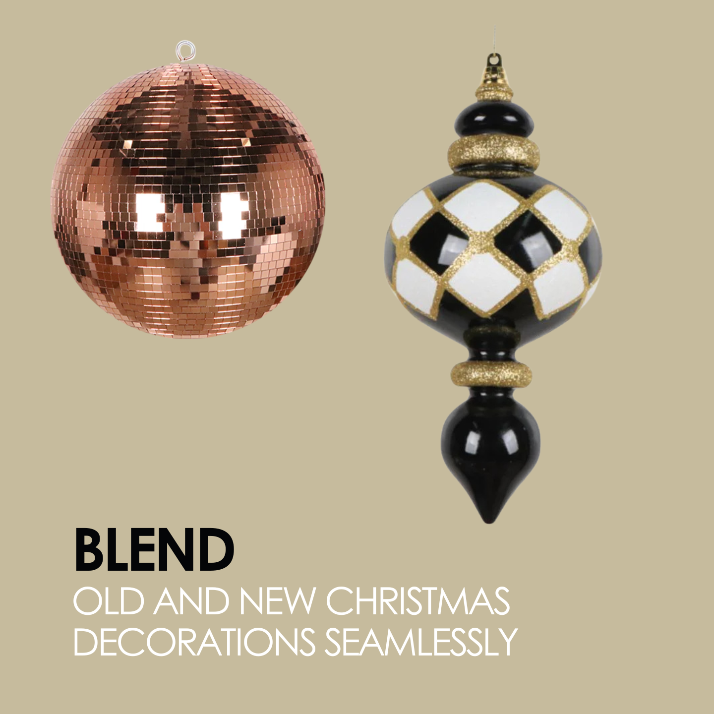 Blend Old And New Christmas Decorations Seamlessly