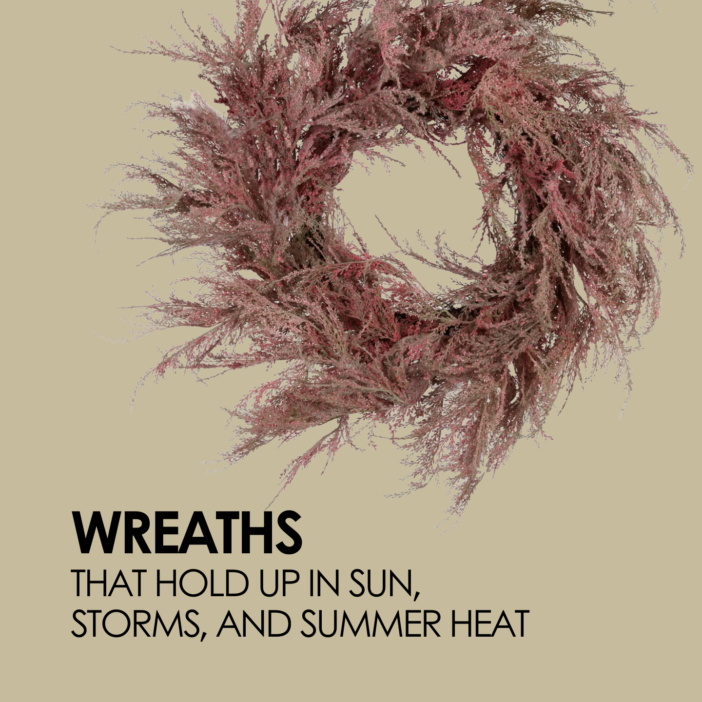 Designer Christmas Wreaths That Don't Fade in the Aussie Sun