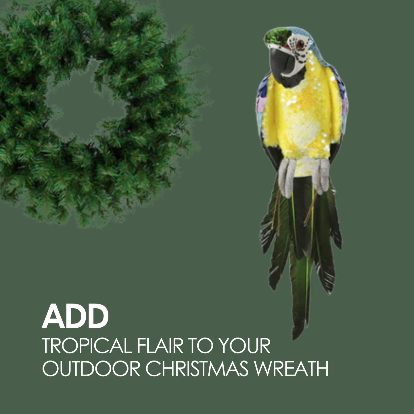 Outdoor Christmas Wreath 