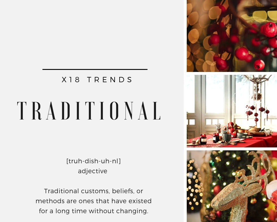 X18 Trends - TRADITIONAL
