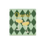 Ceramic Coaster Christmas Cocktail 10cm Assorted - Christmas Decorations Brisbane