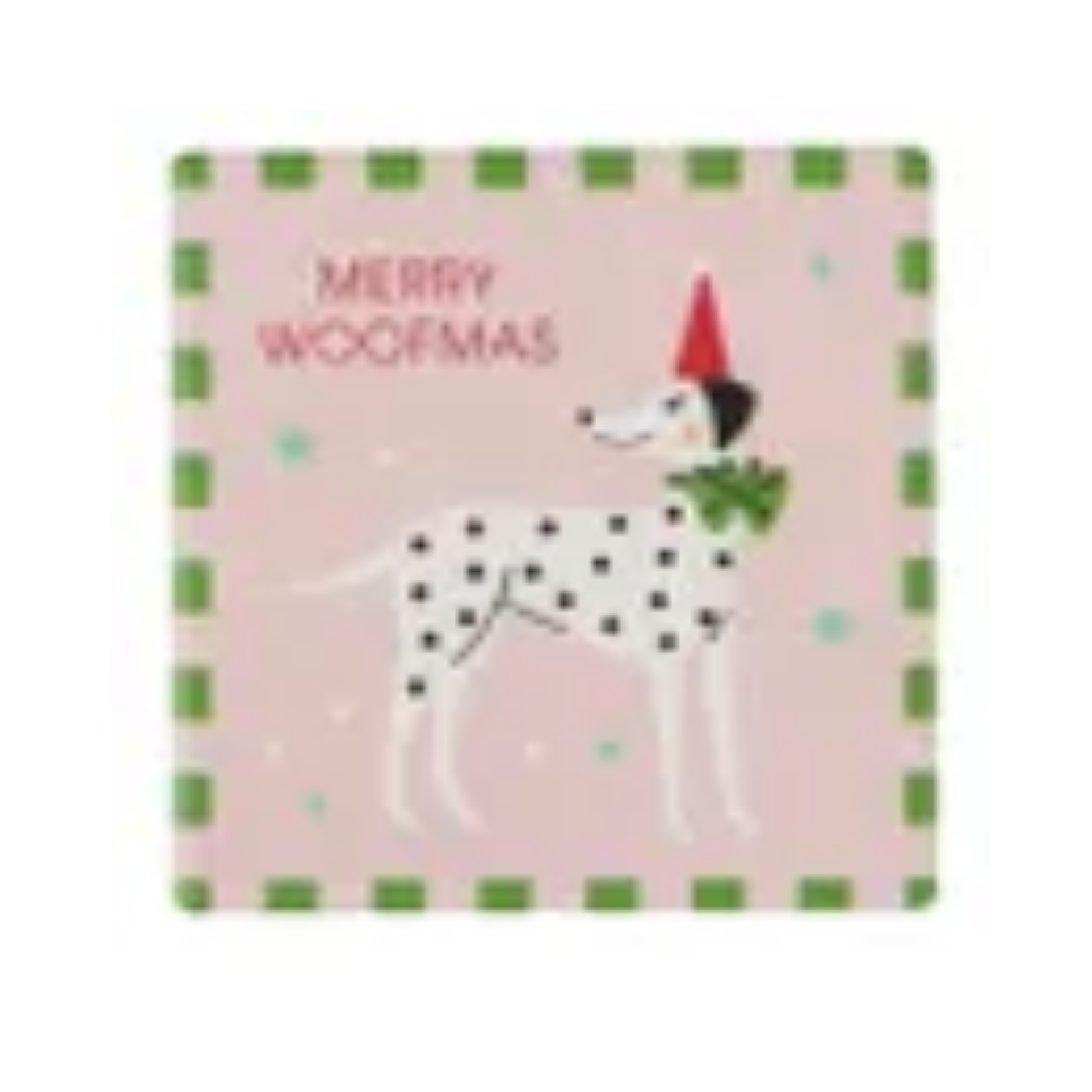 Ceramic Coaster Holiday Dogs 10cm Assorted - Christmas Decorations Brisbane