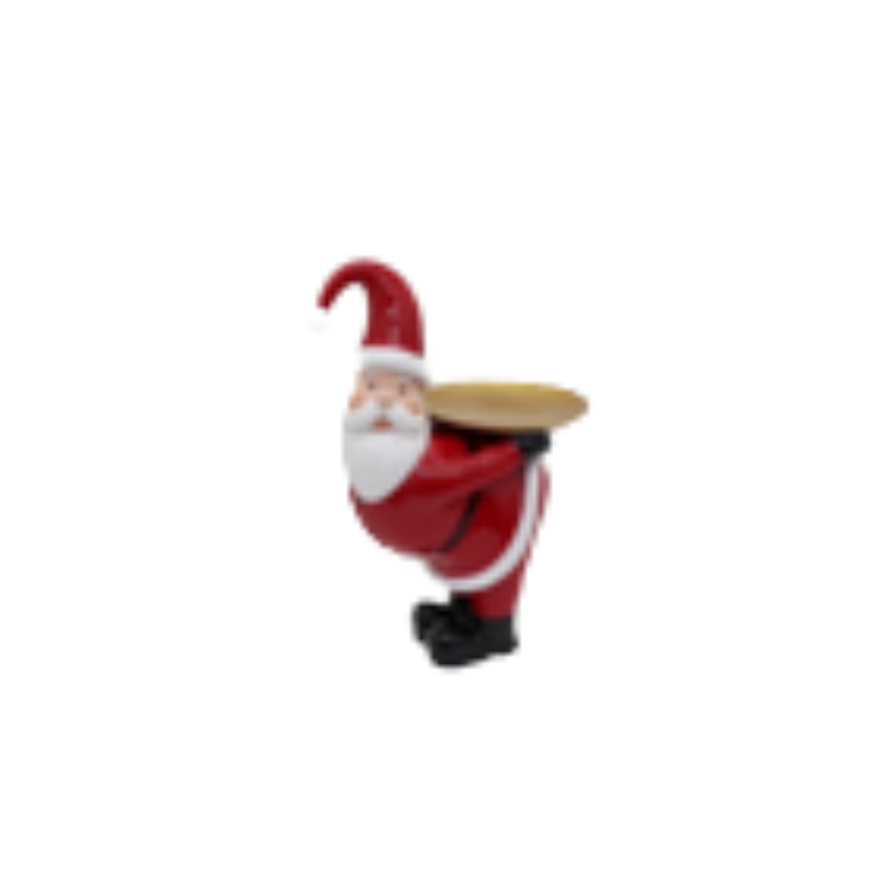 Santa Back Serving Tray 32cm - Christmas Decorations Brisbane