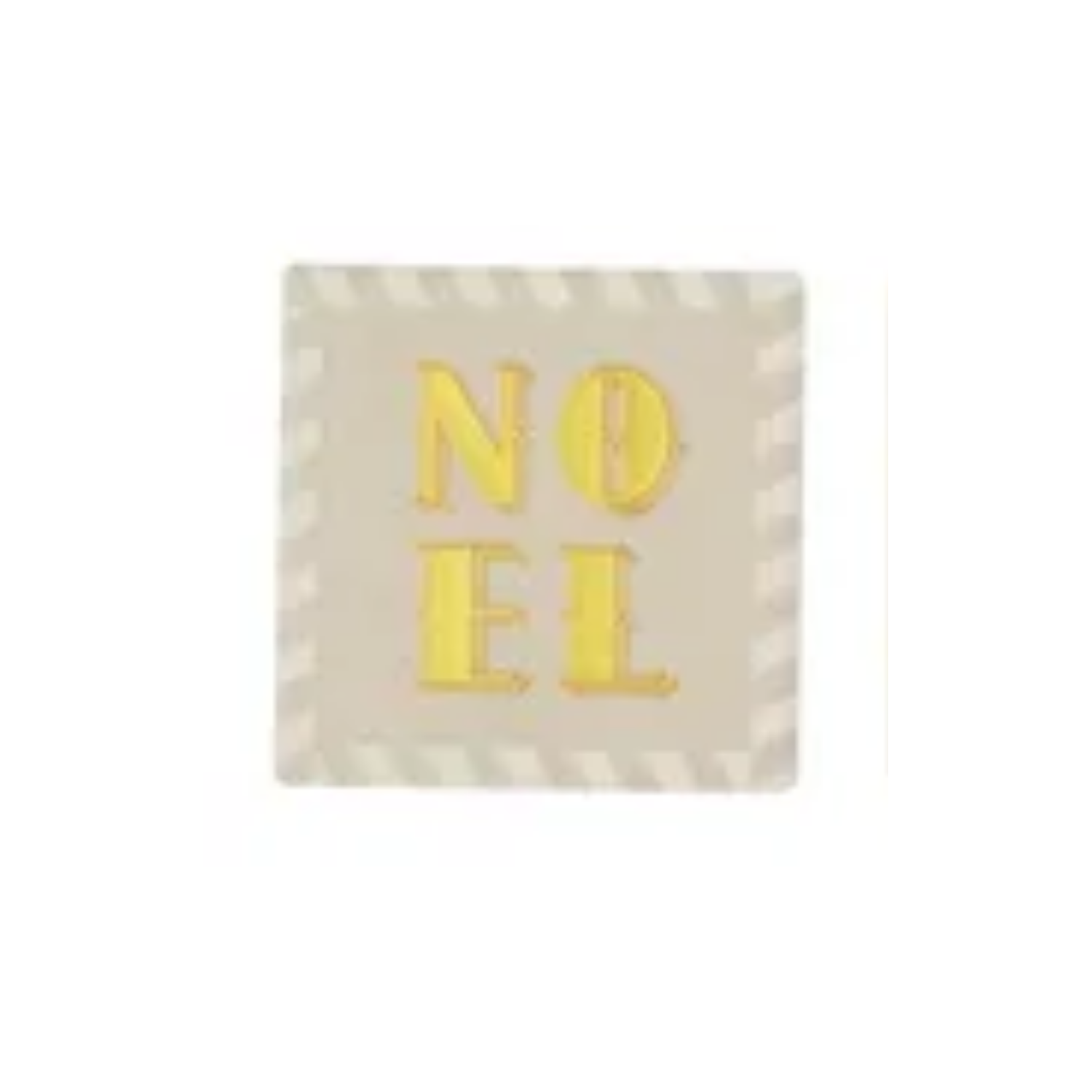 Ceramic Coaster Merry Sparkle 10cm Assorted - Christmas Decorations Brisbane