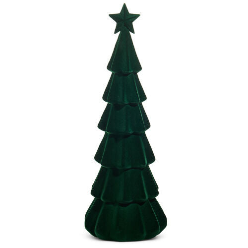 Tree Flocked Green 74cm - Christmas Decorations Brisbane