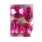Jewel Pink Set of 4 Assorted 10-12cm - Christmas Decorations Brisbane