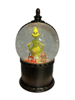 Grinch Light Up Snowglobe 20cm - Christmas Decorations Brisbane