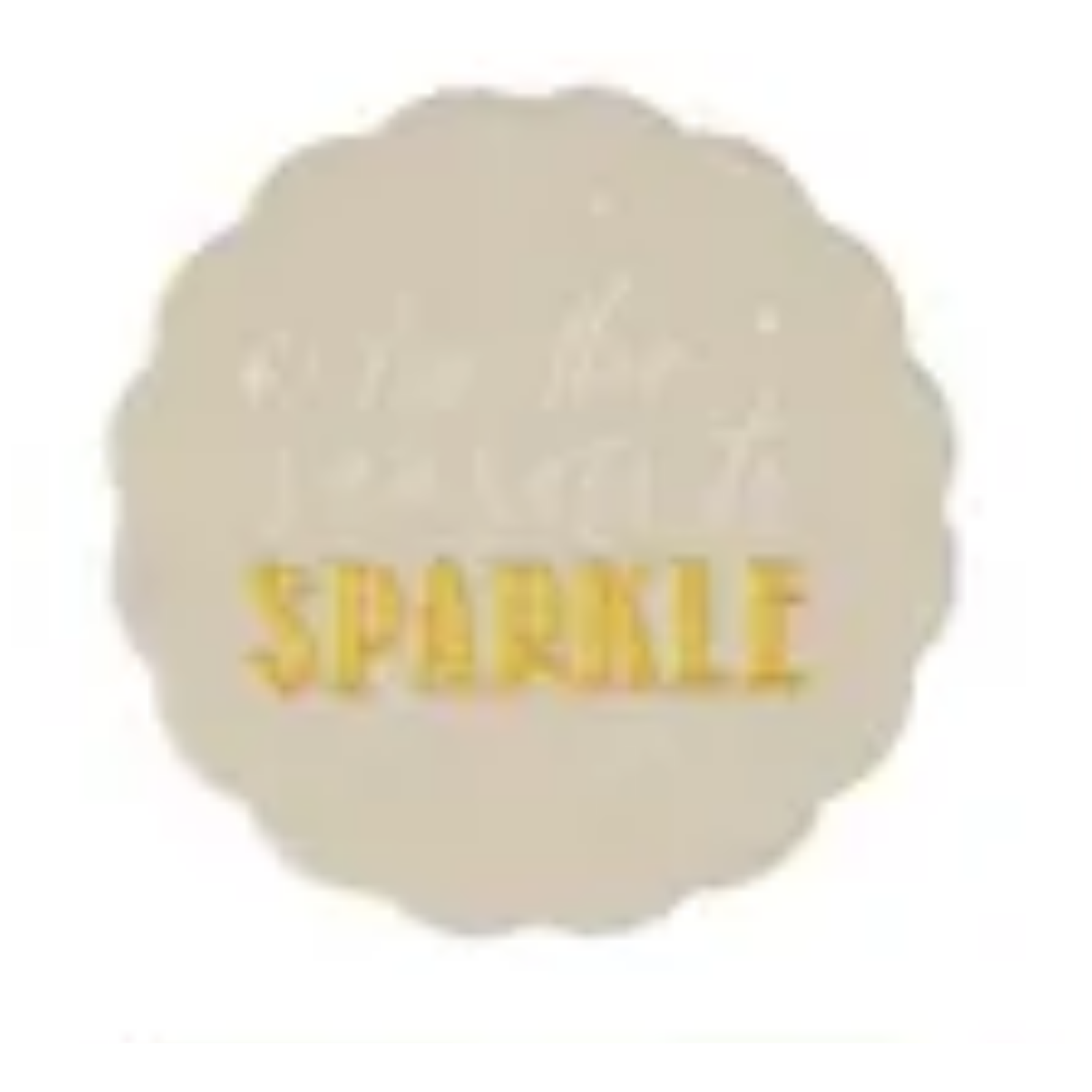 Ceramic Coaster Merry Sparkle 10cm Assorted - Christmas Decorations Brisbane