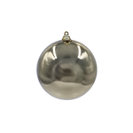 Bauble Shiny Champagne 100mm - Christmas Decorations Brisbane