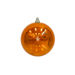 Bauble Shiny Copper 100mm - Christmas Decorations Brisbane