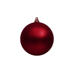 Bauble Matt Burgundy 140mm - Christmas Decorations Brisbane