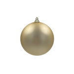 Bauble Matte Champagne 100mm - Christmas Decorations Brisbane