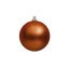 Bauble Matt Copper 140mm - Christmas Decorations Brisbane