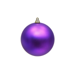 Bauble Matte Purple 100mm - Christmas Decorations Brisbane