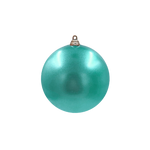 Bauble Outdoor UV Stable Aqua 100mm - Christmas Decorations Brisbane