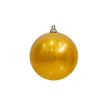 Bauble Outdoor UV Stable Gold 100mm - Christmas Decorations Brisbane