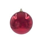 Bauble Shiny Burgundy 140mm - Christmas Decorations Brisbane