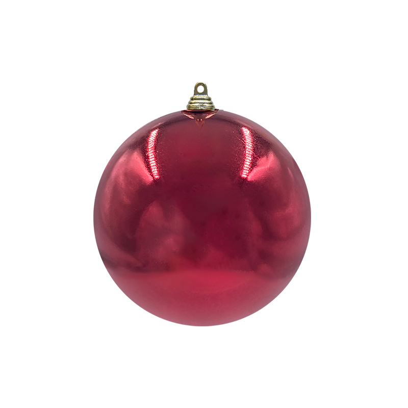Bauble Shiny Burgundy 140mm - Christmas Decorations Brisbane