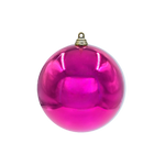 Bauble Shiny Pink 140mm - Christmas Decorations Brisbane