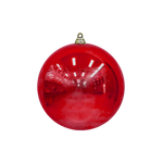 Bauble Shiny Red 140mm - Christmas Decorations Brisbane