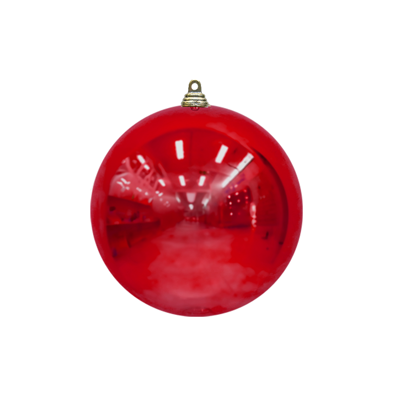 Bauble Shiny Red 140mm - Christmas Decorations Brisbane