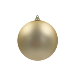 Bauble Matte Champagne 140mm - Christmas Decorations Brisbane