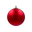 Bauble Matte Red 140mm - Christmas Decorations Brisbane
