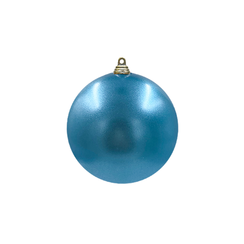 Bauble UV Stable Aqua 140mm - Christmas Decorations Brisbane