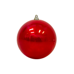 Bauble Outdoor UV Stable Red 140mm - Christmas Decorations Brisbane