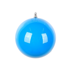 Bauble High Gloss Blue 150mm - Christmas Decorations Brisbane