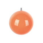 Bauble High Gloss Orange 150mm - Christmas Decorations Brisbane
