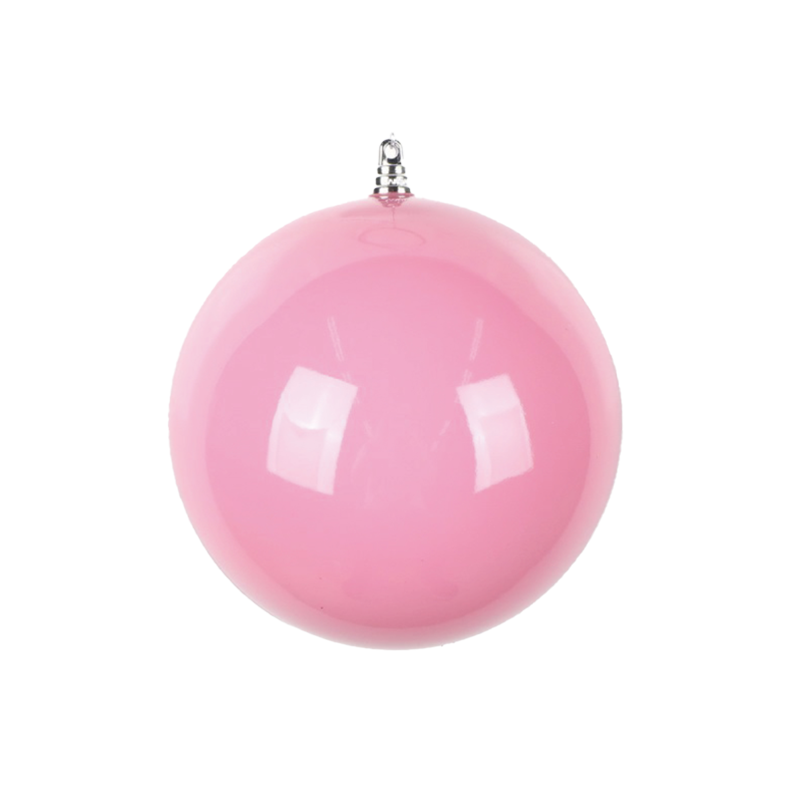 Bauble High Gloss Pink 150mm - Christmas Decorations Brisbane
