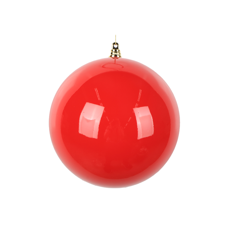 Bauble High Gloss Red 150mm - Christmas Decorations Brisbane