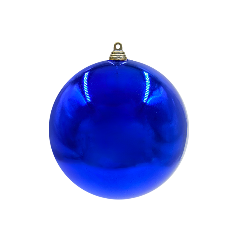 Bauble Shiny Blue 200mm - Christmas Decorations Brisbane