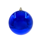 Bauble Shiny Blue 200mm - Christmas Decorations Brisbane