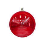 Bauble Shiny Red 200mm - Christmas Decorations Brisbane