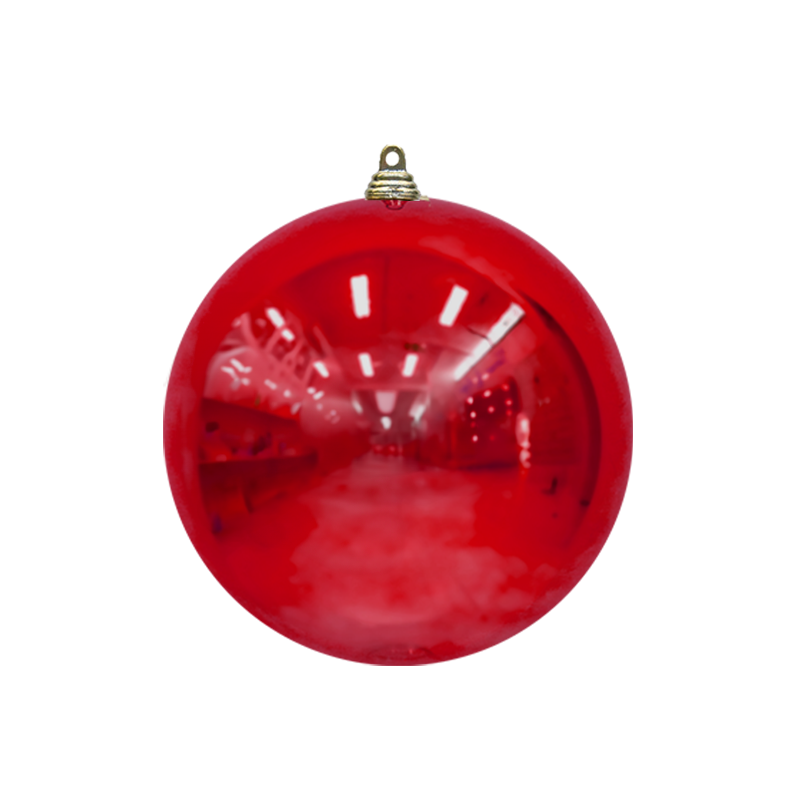 Bauble Shiny Red 200mm - Christmas Decorations Brisbane