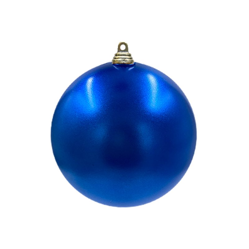 Bauble Outdoor UV Stable Blue 200mm - Christmas Decorations Brisbane