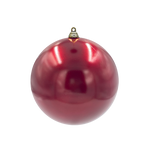 Bauble UV Stable Burgundy 140mm - Christmas Decorations Brisbane