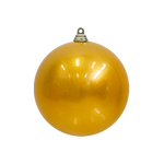 Bauble Outdoor UV Stable Gold 200mm - Christmas Decorations Brisbane