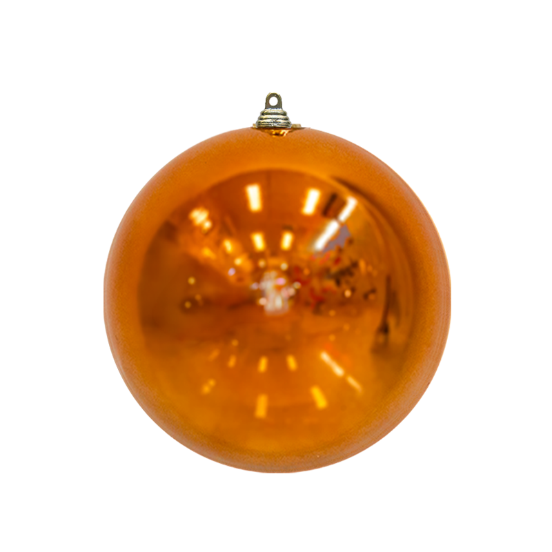 Bauble Shiny Copper 250mm - Christmas Decorations Brisbane