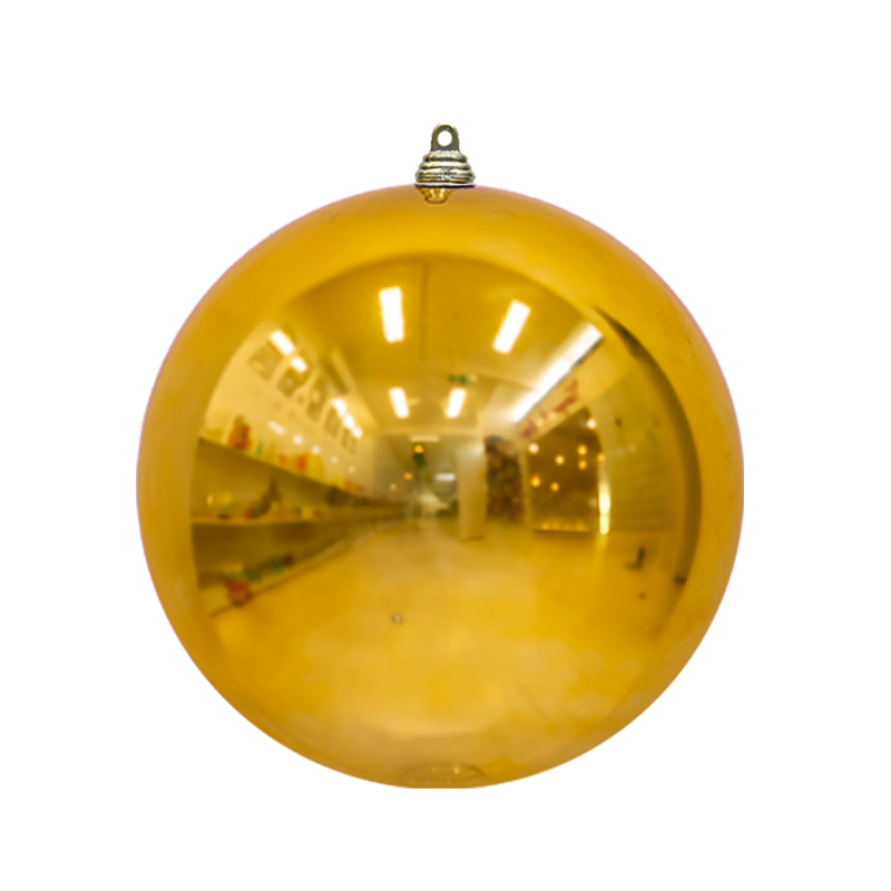 Bauble Shiny Gold 300mm - Christmas Decorations Brisbane