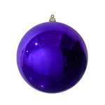 Bauble Shiny Purple 300mm - Christmas Decorations Brisbane