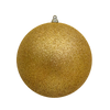 Bauble Glitter Gold 300mm - Christmas Decorations Brisbane
