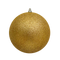 Bauble Glitter Gold 300mm - Christmas Decorations Brisbane