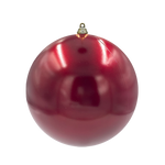 Bauble Outdoor UV Stable Burgundy 300mm - Christmas Decorations Brisbane