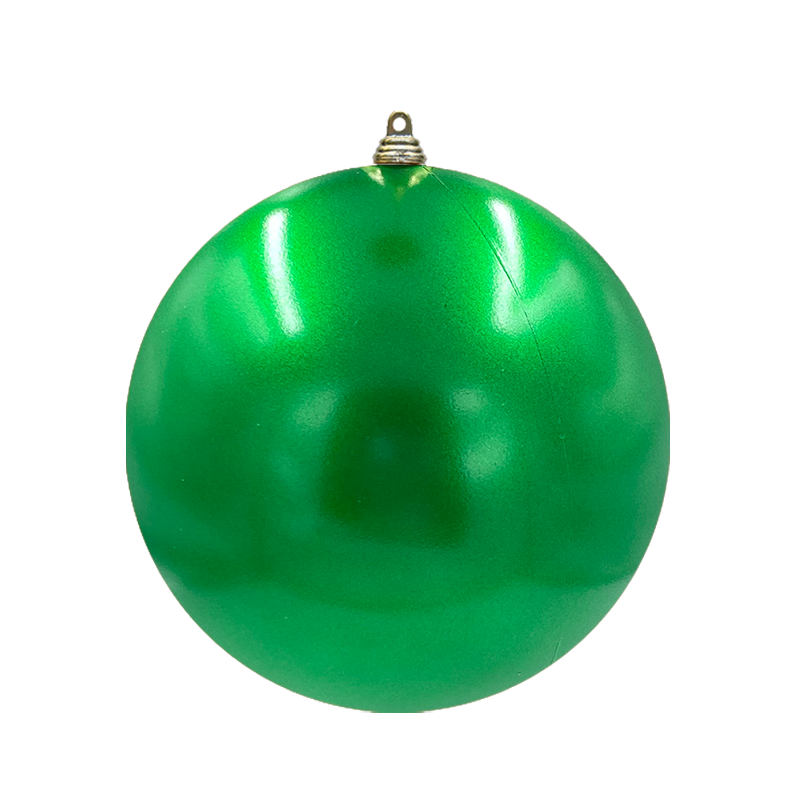 Bauble UV Stable Lime Green 200mm - Christmas Decorations Brisbane